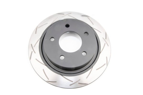 DBA 04-05 Mazda 3 2.3L   06+ MazdaSpeed3 Rear Slotted 4000 Series Rotor Online Sale - Image 4