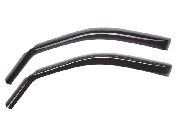 WeatherTech 02-07 Mitsubishi Lancer Front Side Window Deflectors - Dark Smoke For Cheap - Image 2