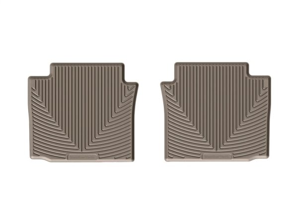 WeatherTech 2016+ Honda Civic Sedan   Coupe Rear Rubber Mats - Tan Supply - Image 2