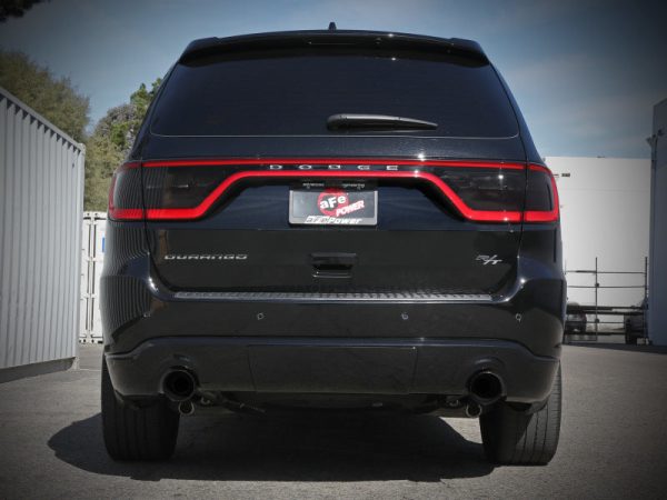 aFe 11-21 Dodge Durango V6-3.6L   V8-5.7L MACH Force-Xp 304 SS Cat-Back Exhaust System w  Black Tip Online Sale - Image 4