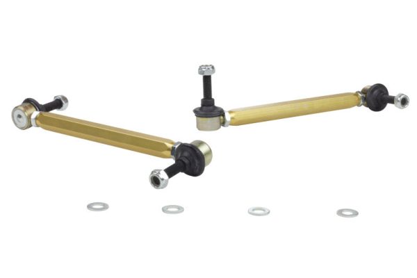 Whiteline 02-06 Mini Cooper S Front Swaybar link kit-Adjustable ball end links Discount - Image 3