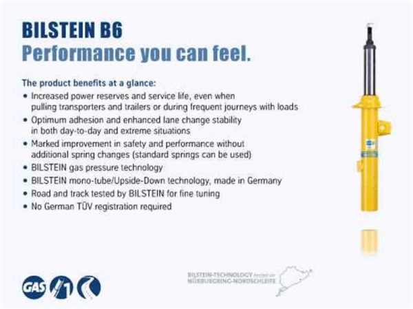 Bilstein B6 (HD) 10-13 Hyundai Genesis Coupe Rear 36mm Monotube Shock Absorber Supply