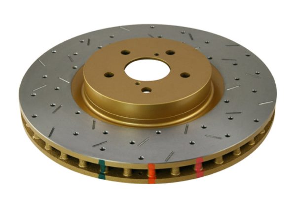 DBA 04-12 Subaru STi 2017 BRZ w Perf. Pkg. 10 Stud Hole Front Drilled & Slotted 4000 Series Rotor For Discount