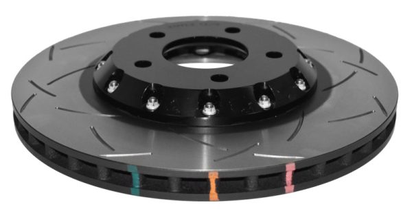 DBA 06-14 Mazdaspeed 3 Front Slotted 5000 Series 2 Piece Rotor Assembled w  Black Hat on Sale - Image 5