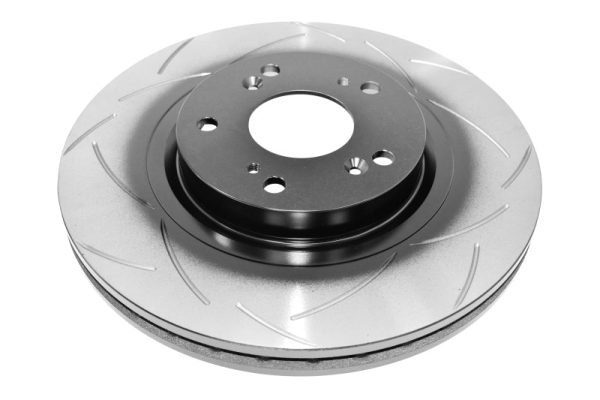 DBA 02-05 RSX (Type S)   06-07 Civic Si 2.0L Front Slotted Street Series Rotor Cheap - Image 3