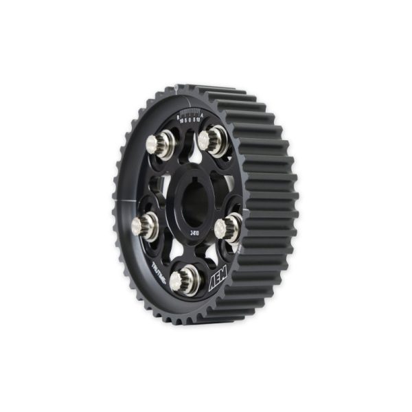 AEM 90-91 Acura Interga RS LS GS & GSR  99-00 Honda Civic Si Black Tru-Time Cam Gear For Cheap - Image 3