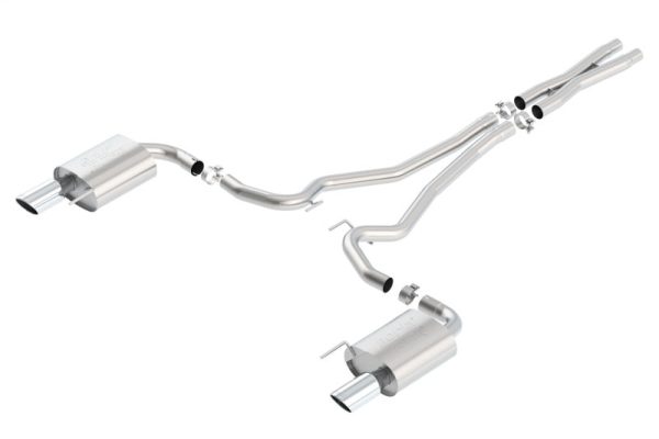 Borla Atak S Cat-Back 15-17 Ford Mustang GT 5.0L V8 MT AT 2.5in pipe 4in tip Online