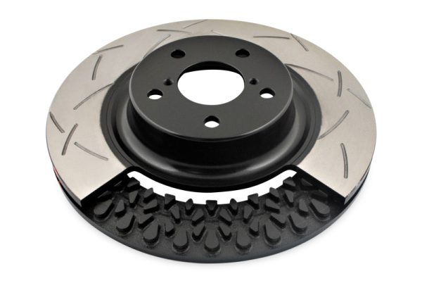 DBA 06-14 Mazdaspeed 3 Front Slotted 5000 Series 2 Piece Rotor Assembled w  Black Hat on Sale - Image 3