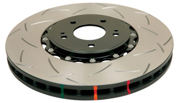 DBA 06-14 Mazdaspeed 3 Front Slotted 5000 Series 2 Piece Rotor Assembled w  Black Hat on Sale