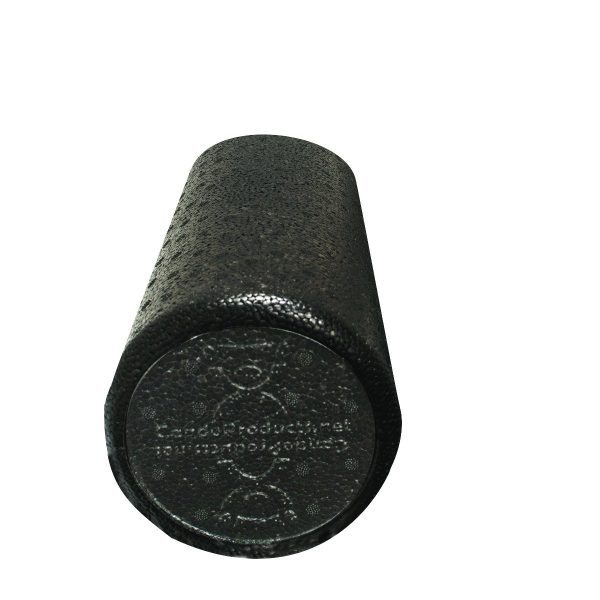 CanDo Foam Roller - Black Composite - Extra Firm Fashion